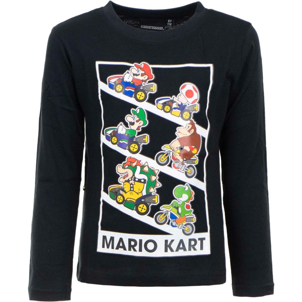 SUPER MARIO - Mario Kart - Kids Long Sleeves T-Shirt - 8 Years
