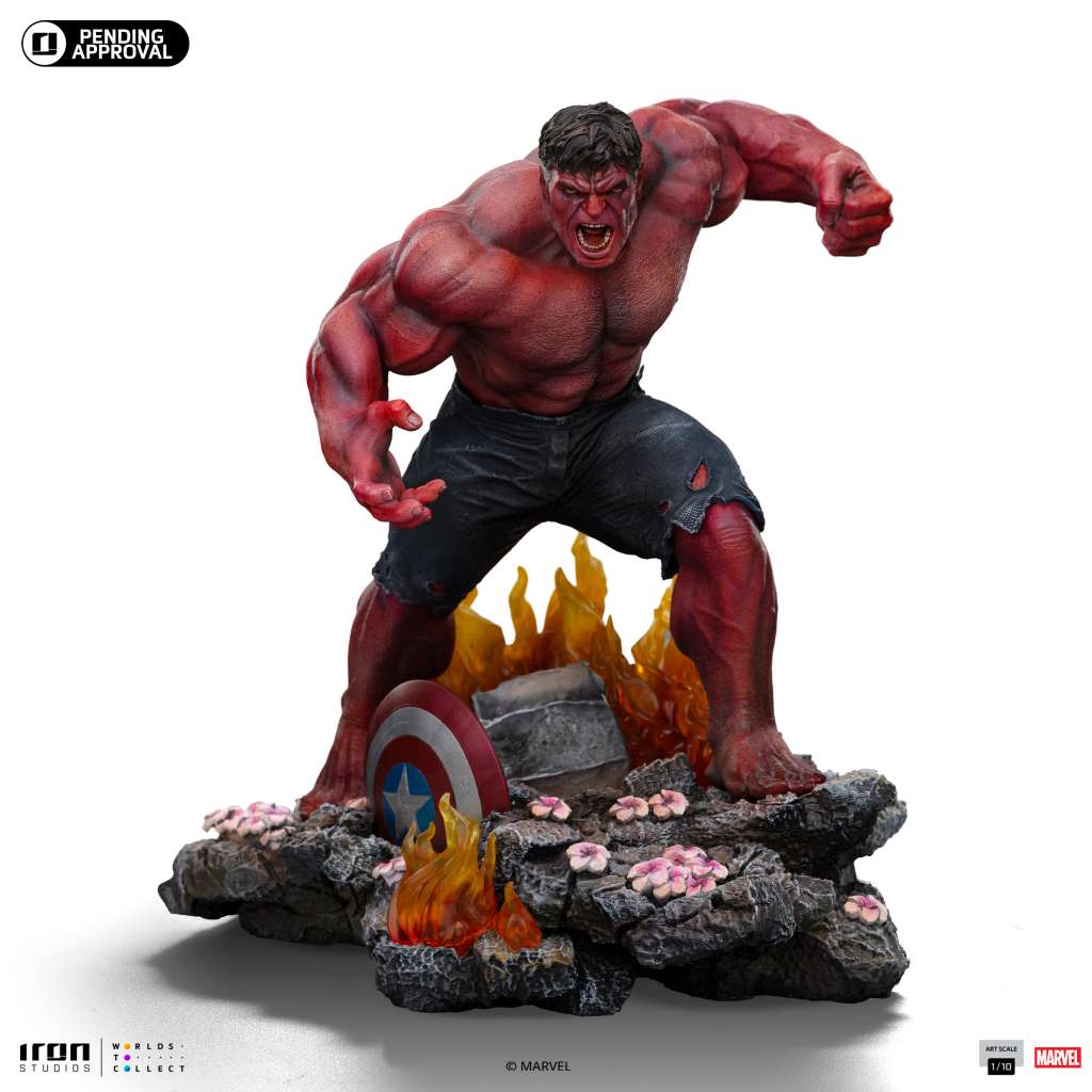 CAPTAIN AMERICA 4 - Red Hulk - Statue Art Scale 1/10 23.5cm