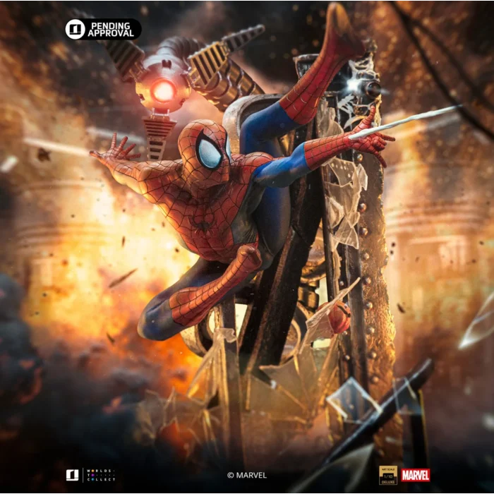MARVEL - Spider-man "10th Anniv." - Statue Art Scale 1/10 28.9cm