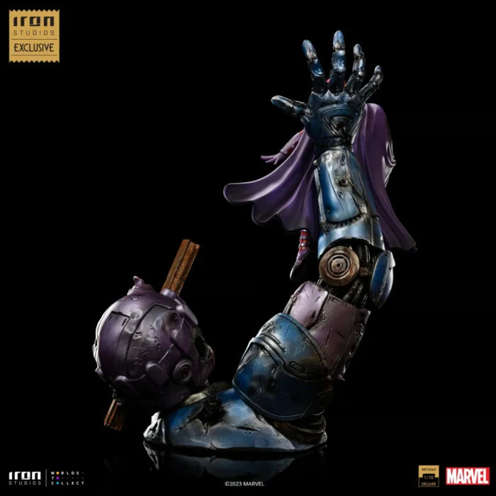 MARVEL-Magneto vs Sentinel-Statue Del. Art Scale 1/10 37cm "2023 CCXP"