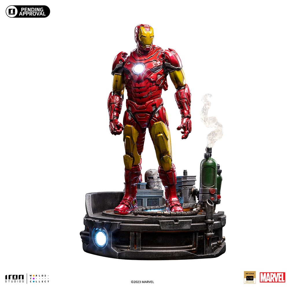 MARVEL - Iron Man Unleashed - Statuette Art Scale 1/10 23.1cm