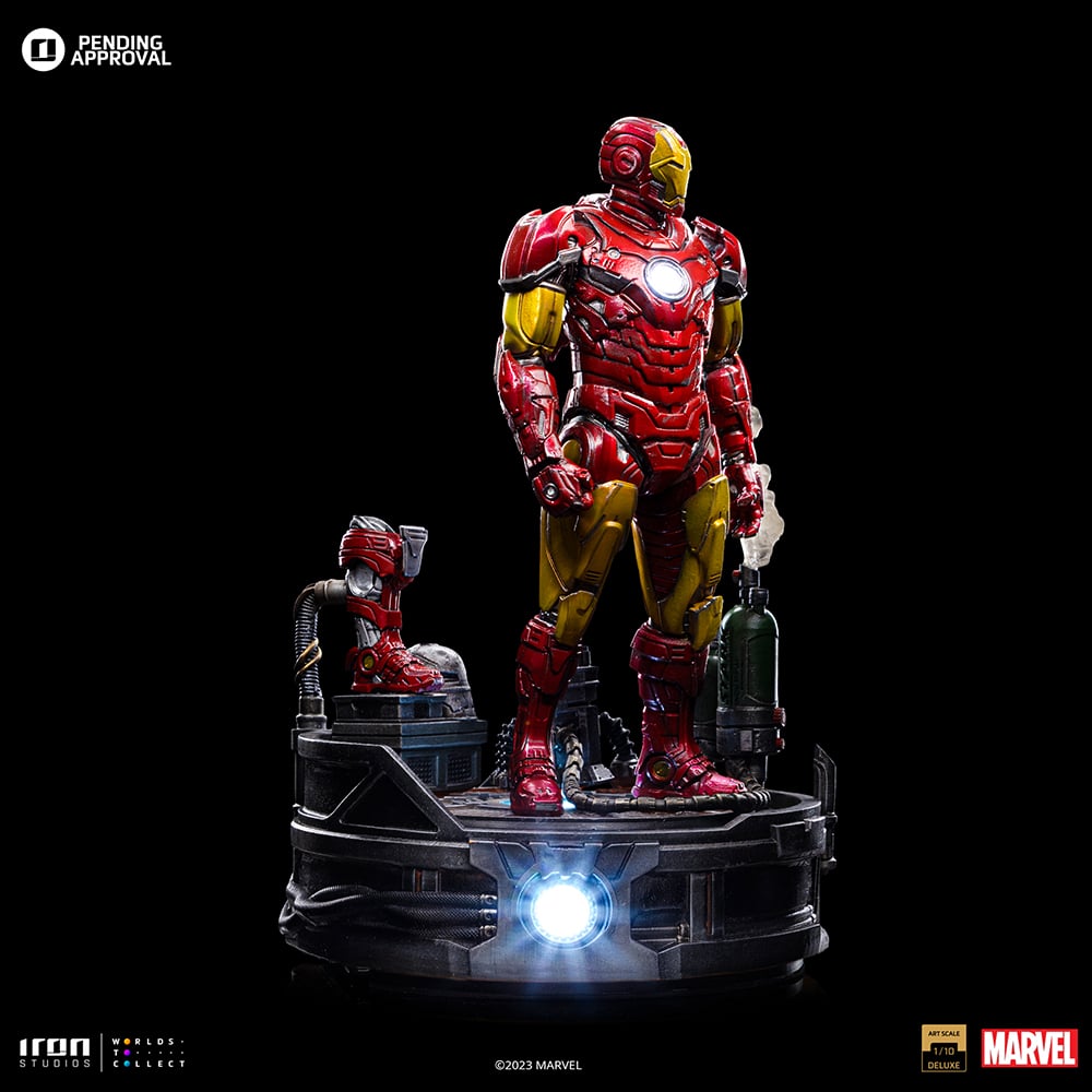 MARVEL - Iron Man Unleashed - Statuette Art Scale 1/10 23.1cm