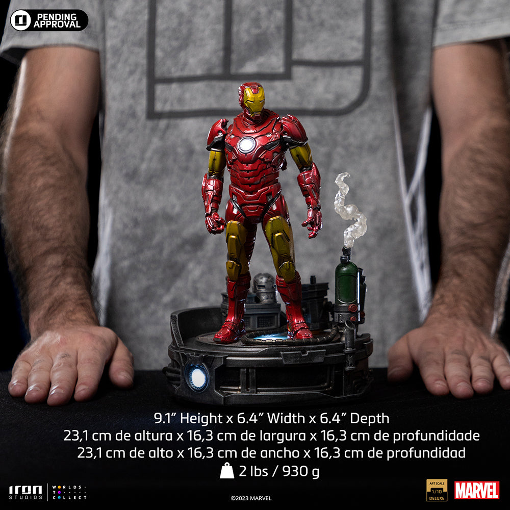 MARVEL - Iron Man Unleashed - Statue Art Scale 1/10 23.1cm