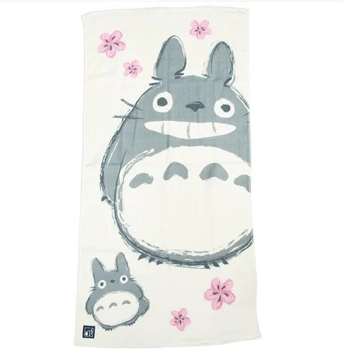 MY NEIGHBOR TOTORO - Totoro Sakura - Large Towel Imabari 60x120cm