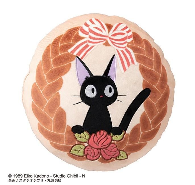 KIKI'S DELIVERY SERVICE - Jiji Crown of bread - Cushion 35x35cm