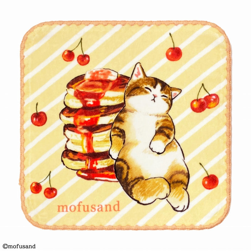 MOFUSAND - Kitten-Nyan Pancakes - Mini Towel 25x25cm