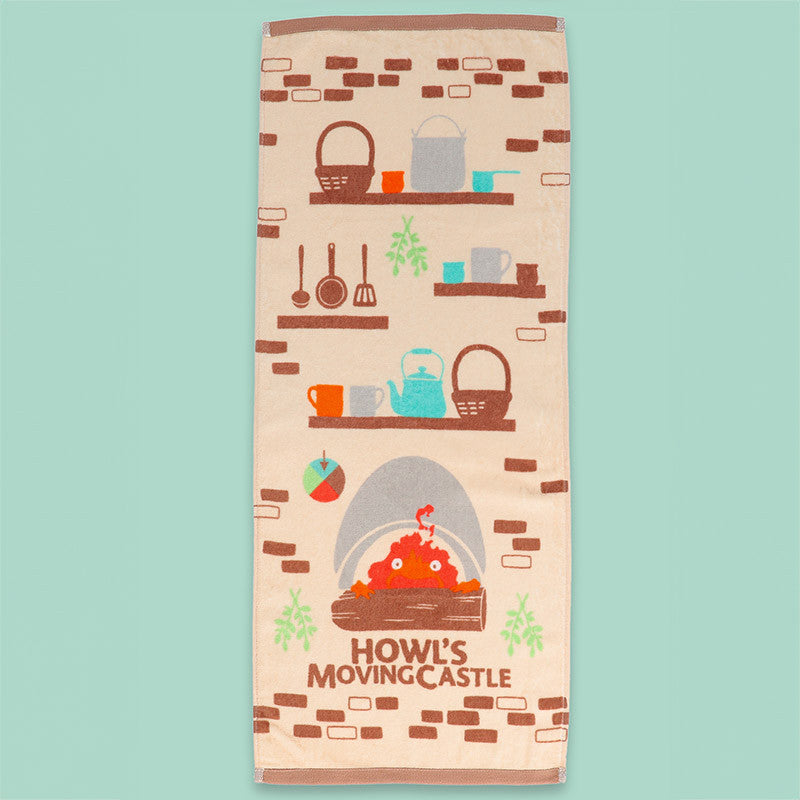 HOWL'S MOVING CASTLE - Cook with calcifer - Natsu Towel 34x80cm