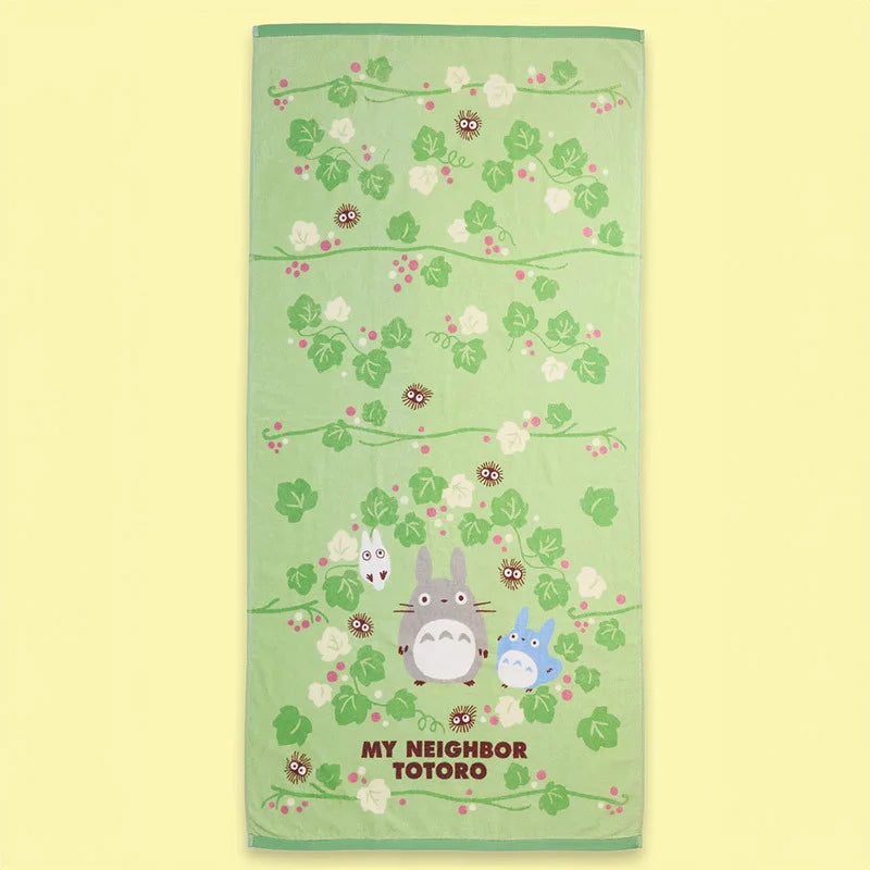 MY NEIGHBOR TOTORO - Totoro Green Leaf - Bath Towel 70x140cm
