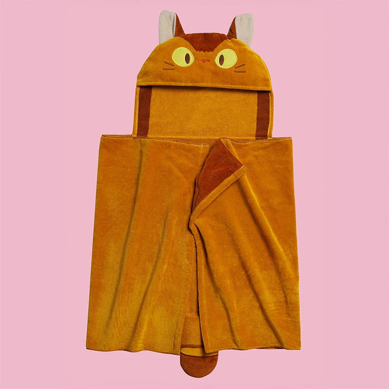 MY NEIGHBOR TOTORO - Catbus - Natsu Bath Cape 70x140cm