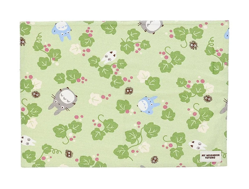 MY NEIGHBOR TOTORO - Totoro Green Leaf - Natsu Lunch Mat 48x35cm