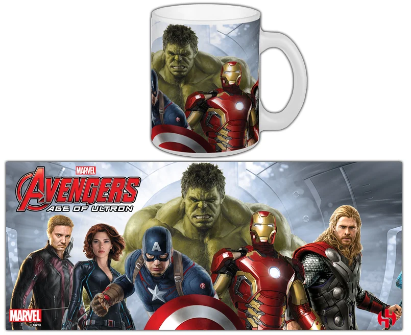 MARVEL - Mug -Avengers 2 Age of Ultron - Groupe 1 Cap