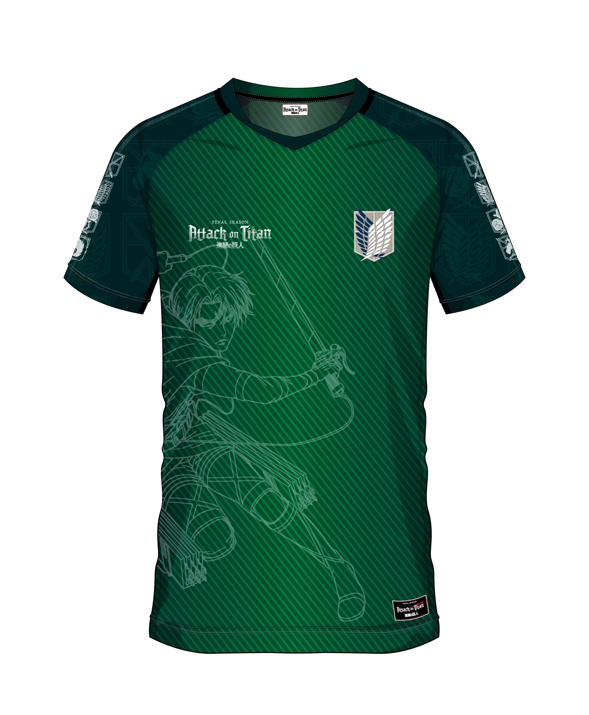 ATTACK ON TITAN - Scout Regiment 09 - Soccer Jersey Men (M)