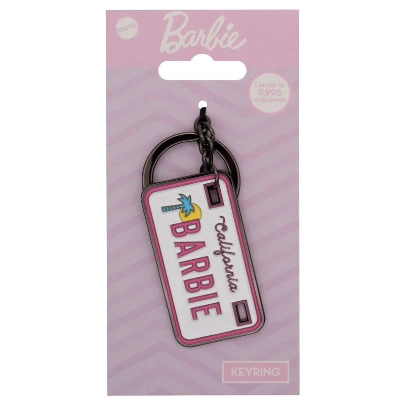 BARBIE - License Plate - Limited Edition Keyring