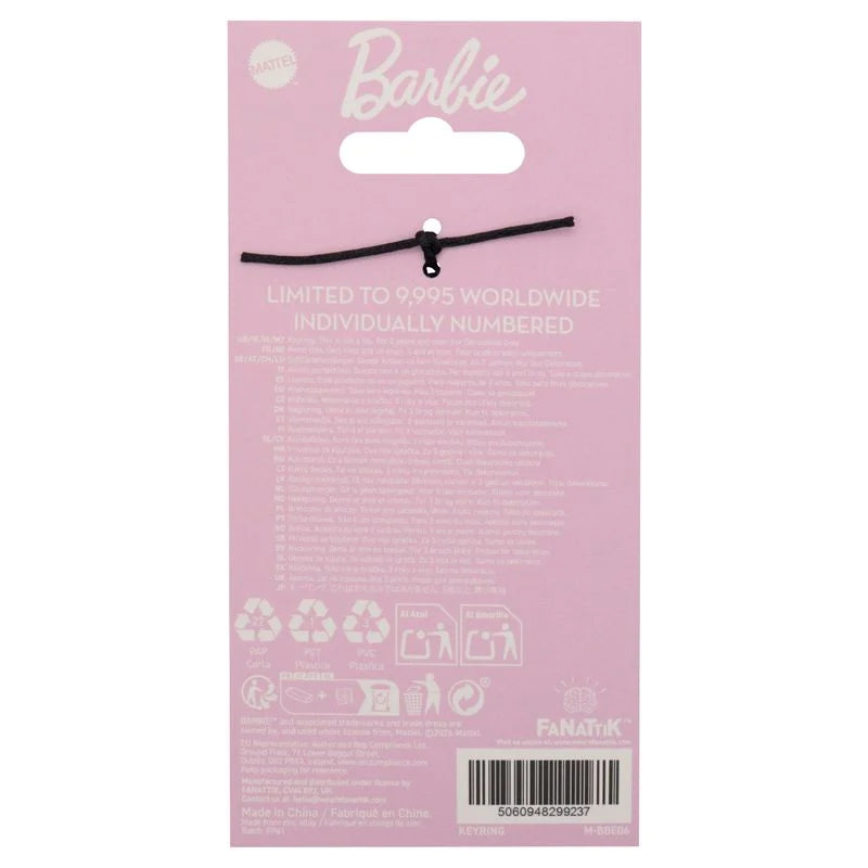 BARBIE - License Plate - Limited Edition Keyring
