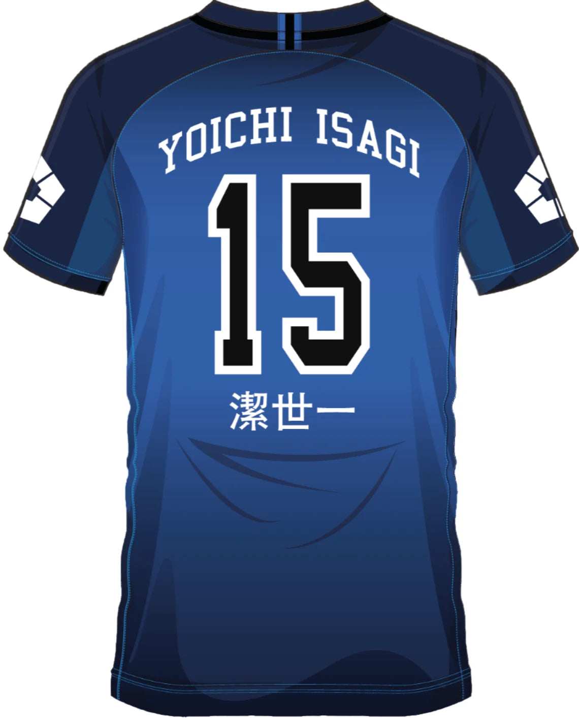 BLUE LOCK - Yoichi Isagi 15 - Soccer Jersey Men (XL)