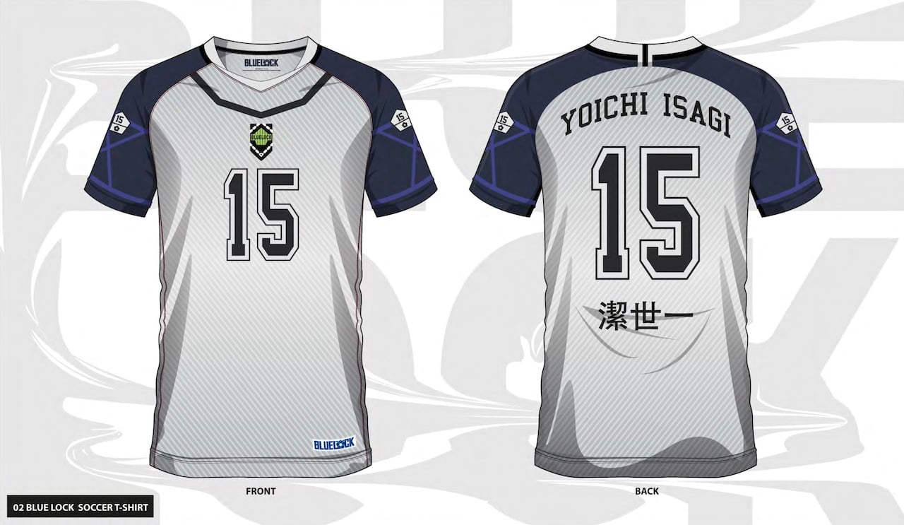 BLUE LOCK - Yoichi Isagi 15 - Maillot de Foot Homme (L)