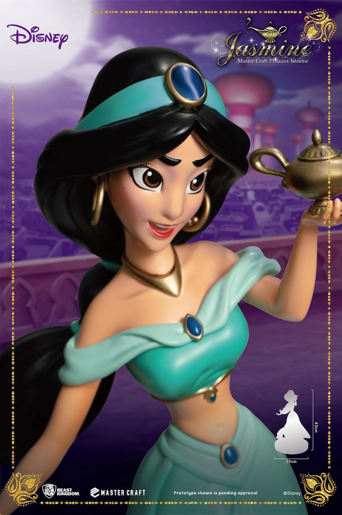 DISNEY ALADDIN - Jasmine - Statue Master Craft 43cm