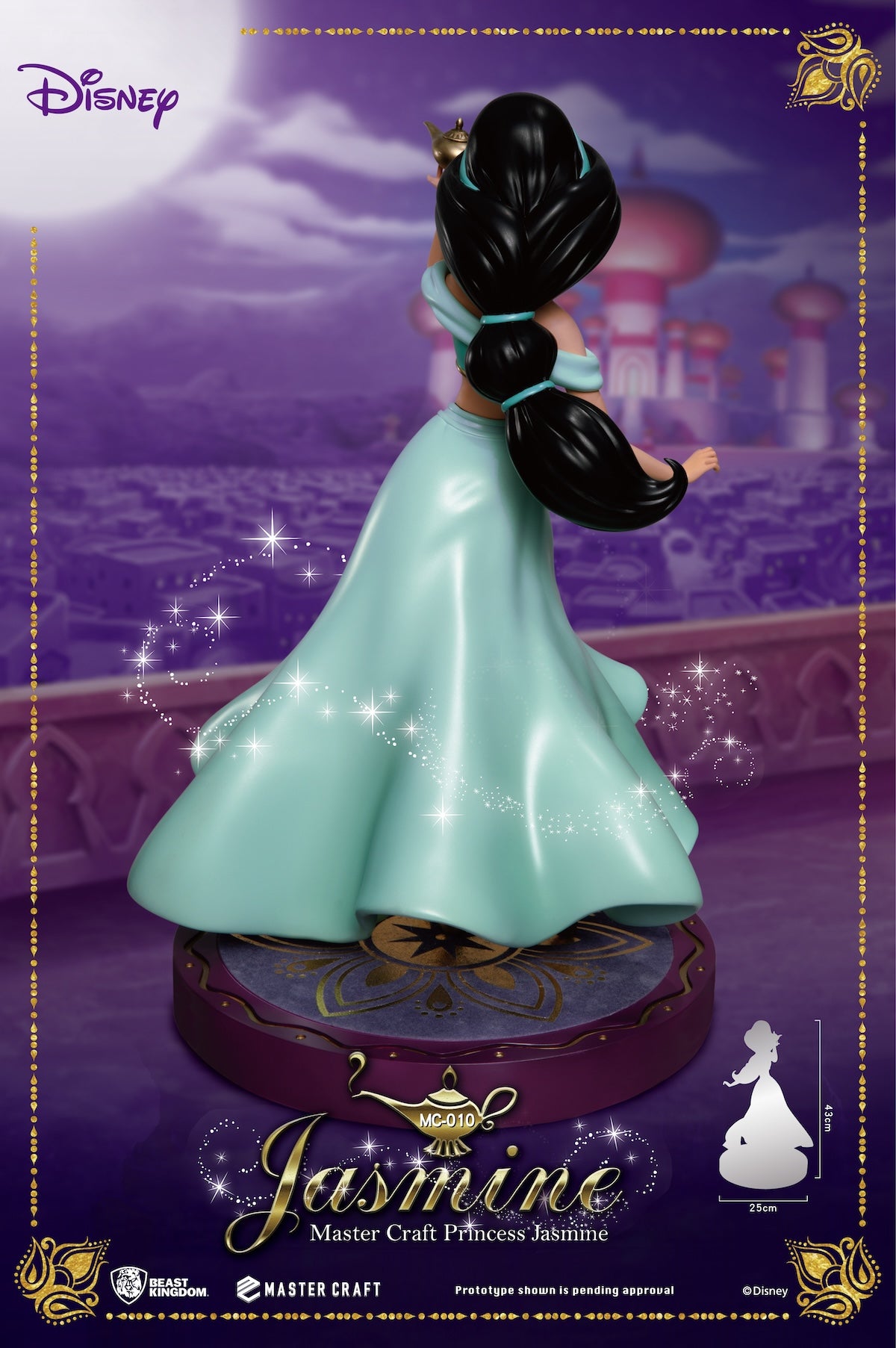 DISNEY ALADDIN - Jasmine - Statue Master Craft 43cm