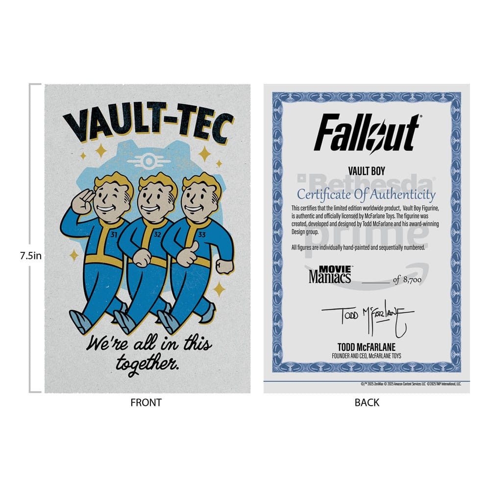 FALLOUT - Vault Boy "Version 1" - Figure Movie Maniacs 14cm