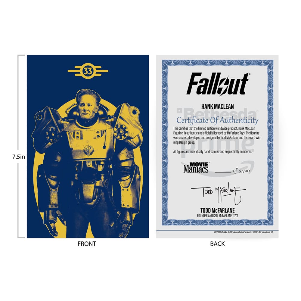 FALLOUT - Hank Maclean (Season 2) - Figure Movie Maniacs 17cm