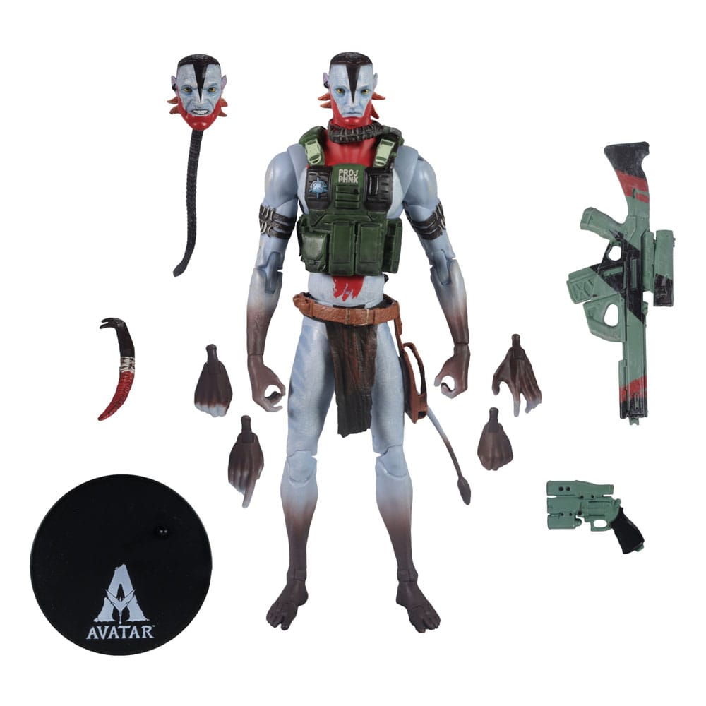 AVATAR 3 - Quaritch (Ash Warrior) - Figure 18cm