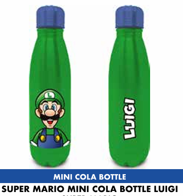 SUPER MARIO - Luigi - Mini Cola Bottle - 19 oz