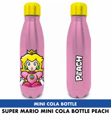SUPER MARIO - Peach - Mini Cola Bottle - 19 oz