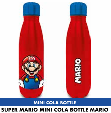 SUPER MARIO - Mario - Mini Cola Bottle - 19 oz
