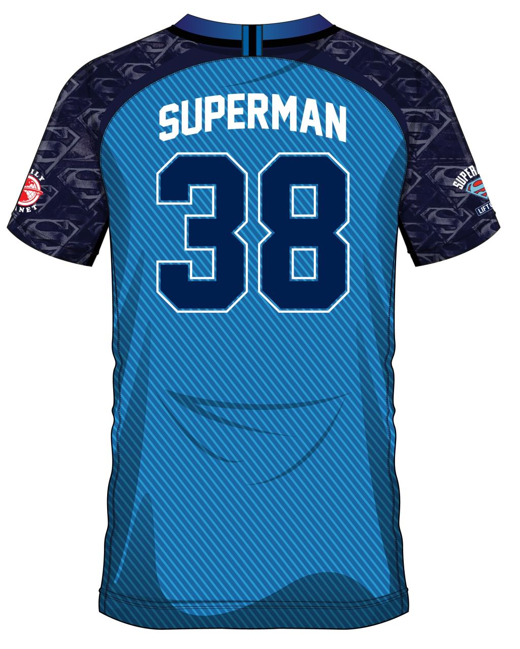 SUPERMAN - Superman 38 - Soccer Jersey Men (M)