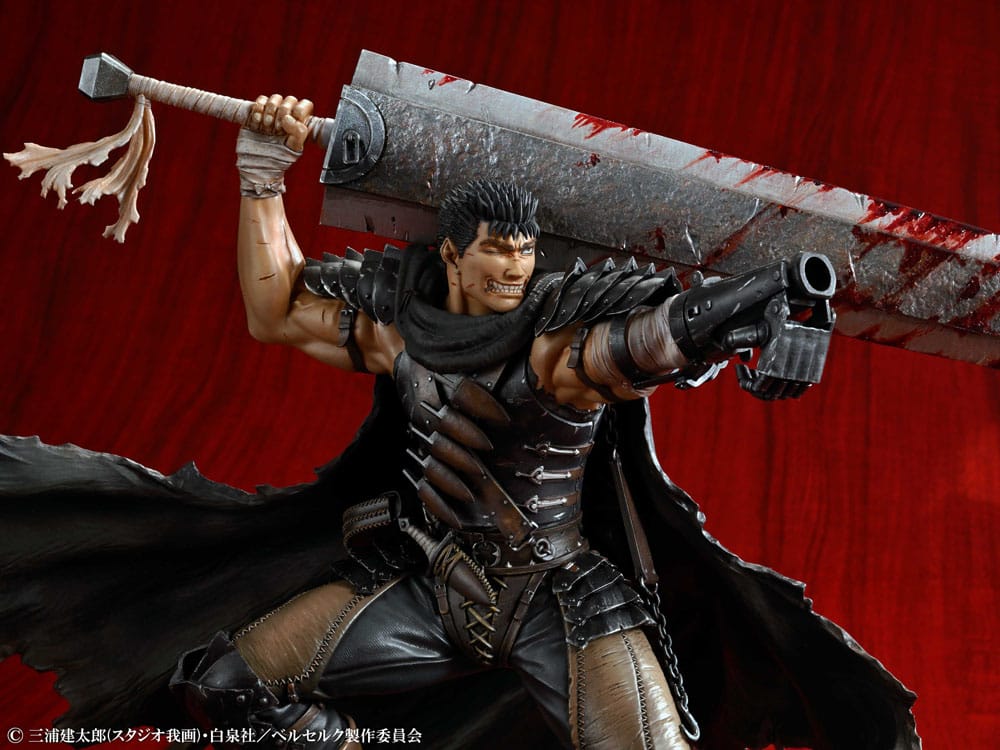 BERSERK - Guts "Black Swordsman" - Statue 1/7 26cm