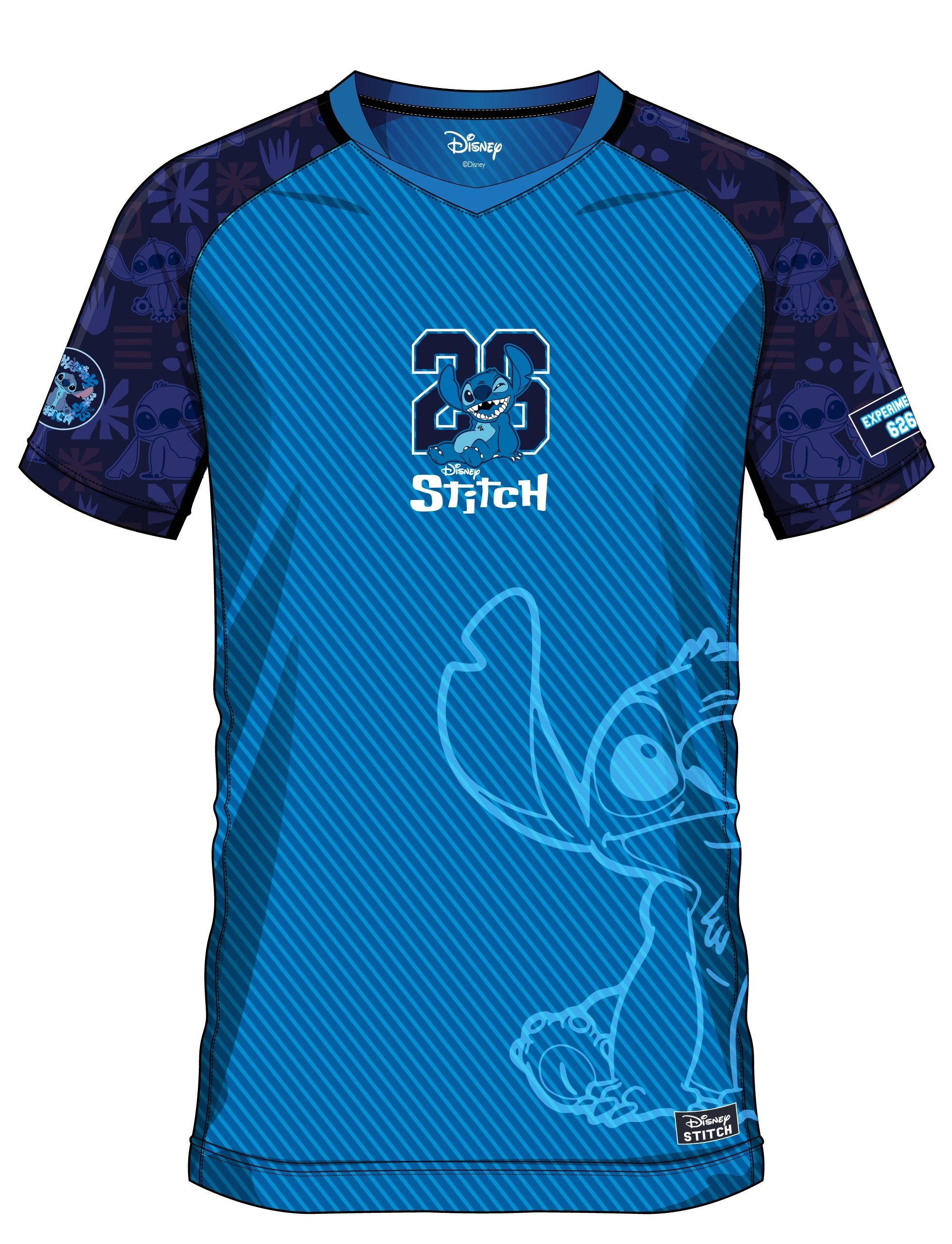 DISNEY - Stitch 26 - Soccer Jersey Men (XL)