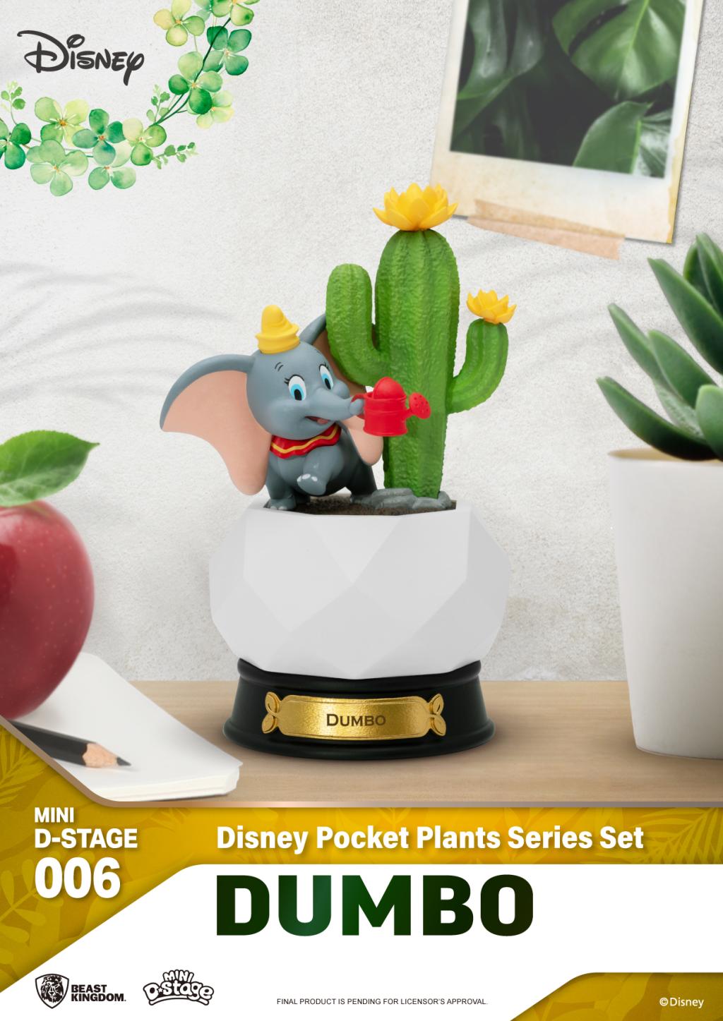 DISNEY - Pocket Plant Series - Pack 6 Mini D-Stage 10cm