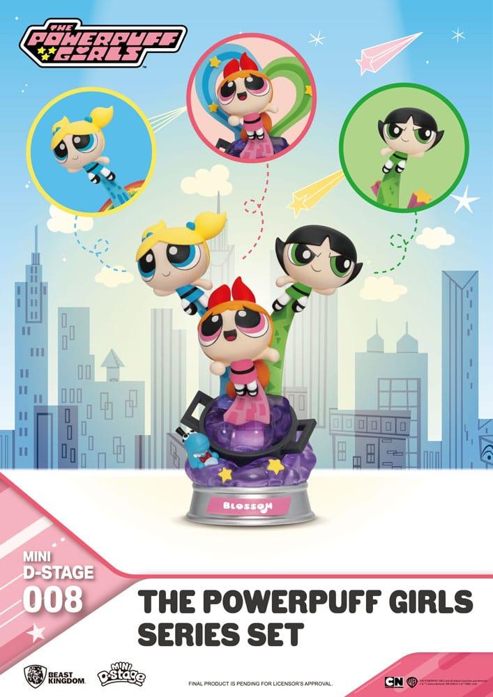 THE POWERPUFF GIRLS - Figure Mini Diorama 12cm assortment x6