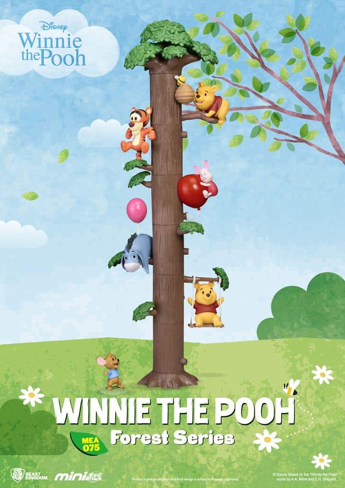 WINNIE THE POOH -Forest Series - 6 Mini Egg Attack Statuette Set 12cm