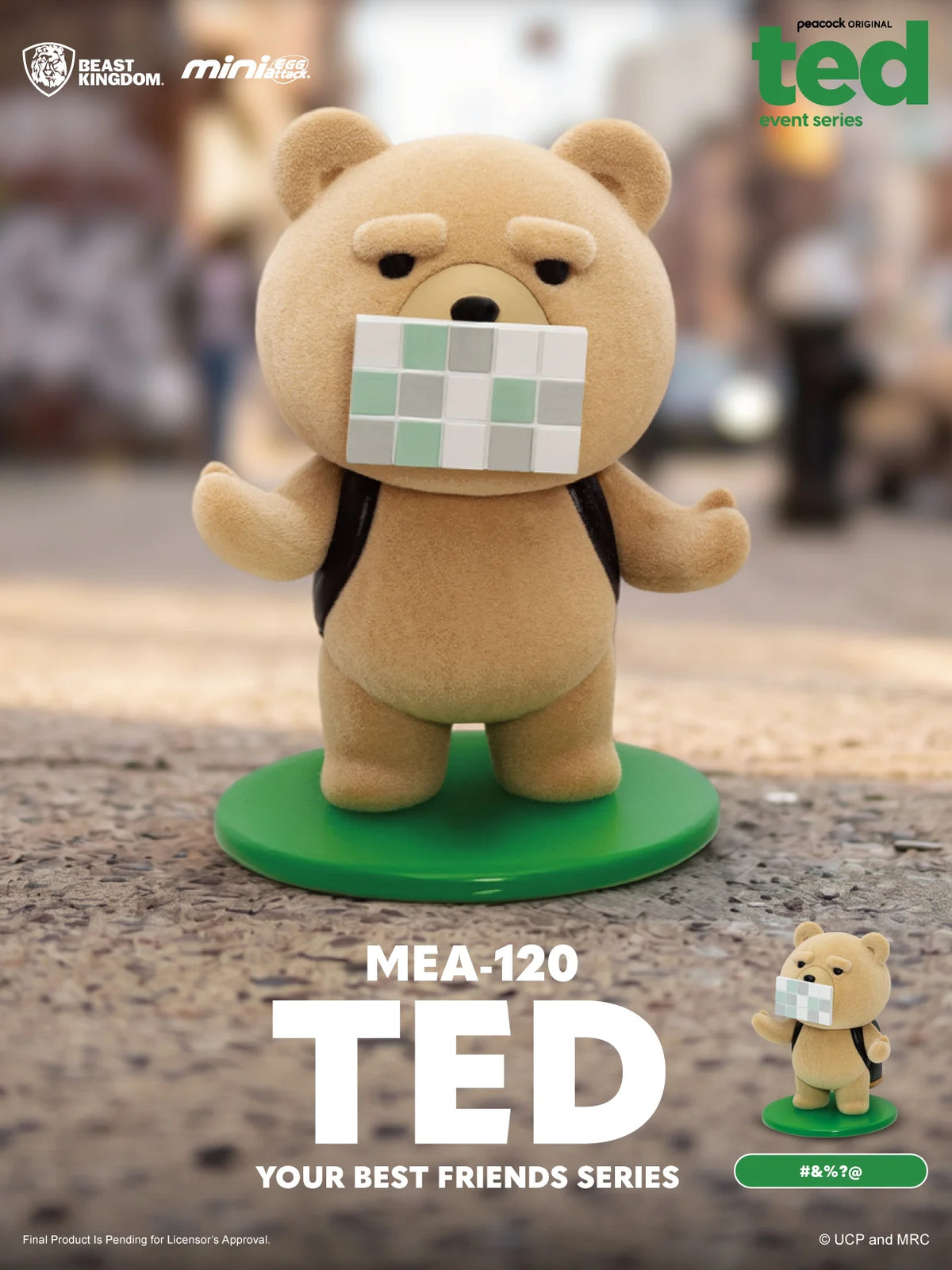 TED - Ted Your Best Friends Series - Set 6 Figure 8 cm