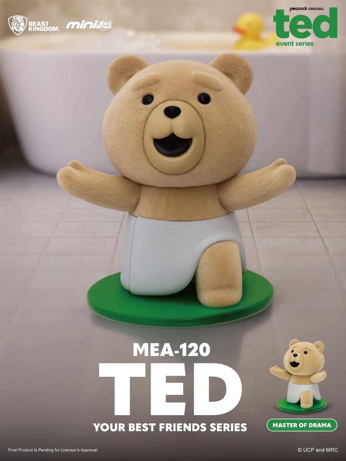 TED - Ted Your Best Friends Series - Set 6 Figure 8 cm