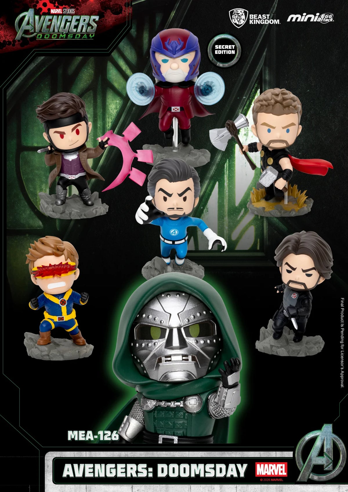 MARVEL - Avengers Doomsday - Set 6 Figure 9.6cm