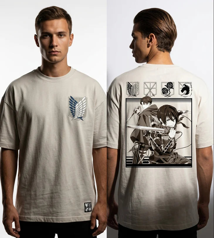 ATTACK ON TITAN - Brigade Speciale - Oversize T-Shirt Men (M)