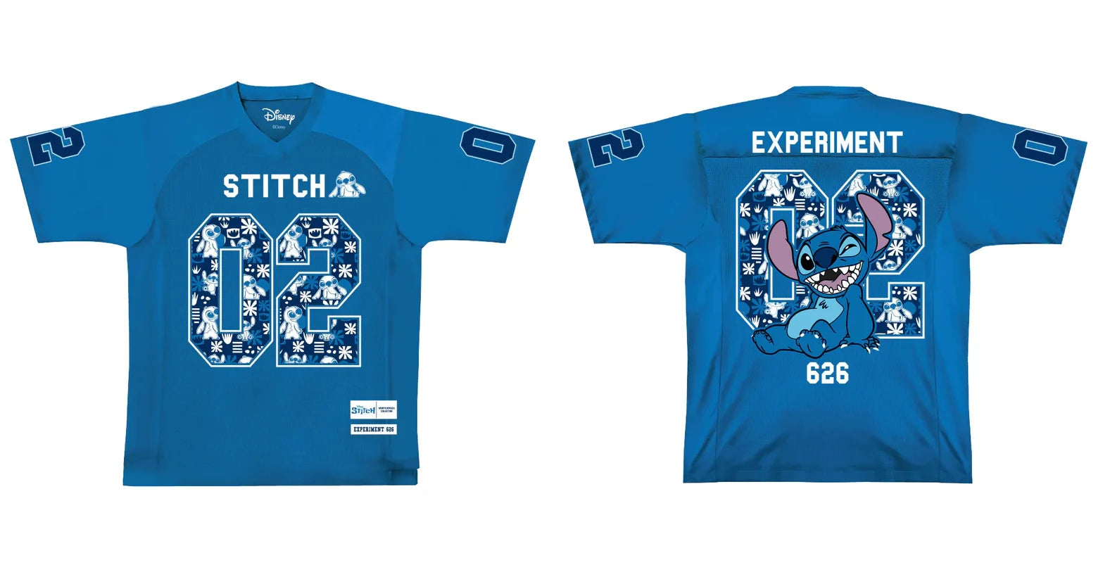DISNEY - Stitch - T-Shirt Sports US Replica unisex (S)