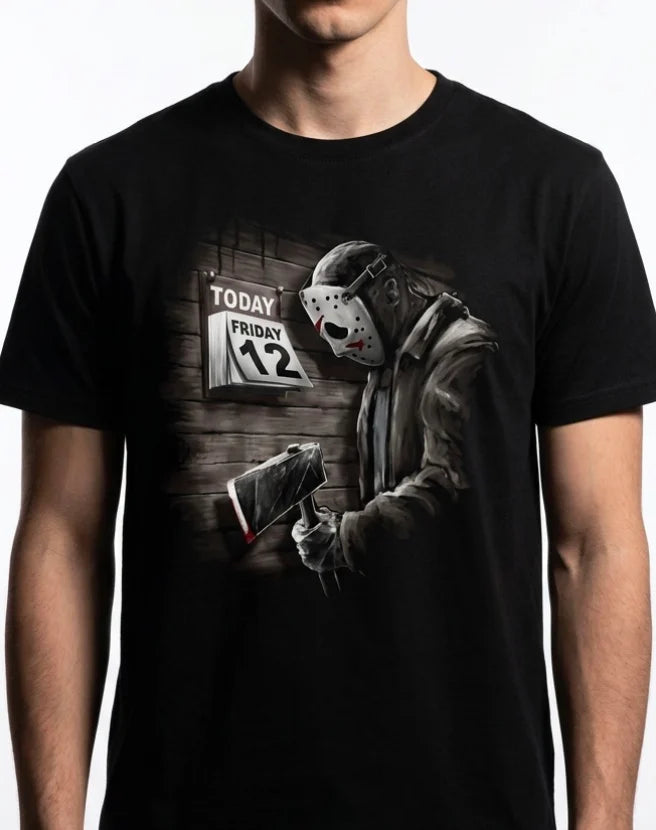 FRIDAY THE 13TH - Today Friday 12 - T-Shirt (M)