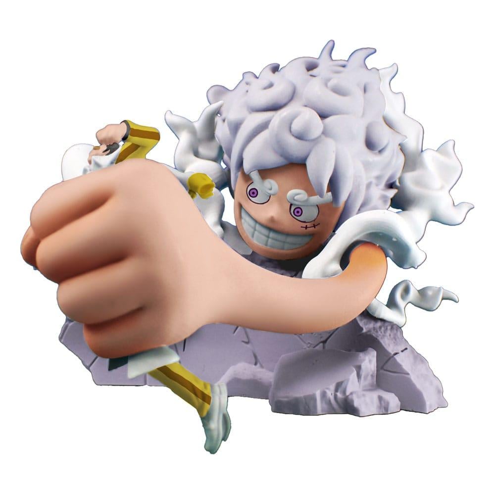 ONE PIECE - Logbox Re Birth Egghead - 4 Statue Set Petitrama 9cm