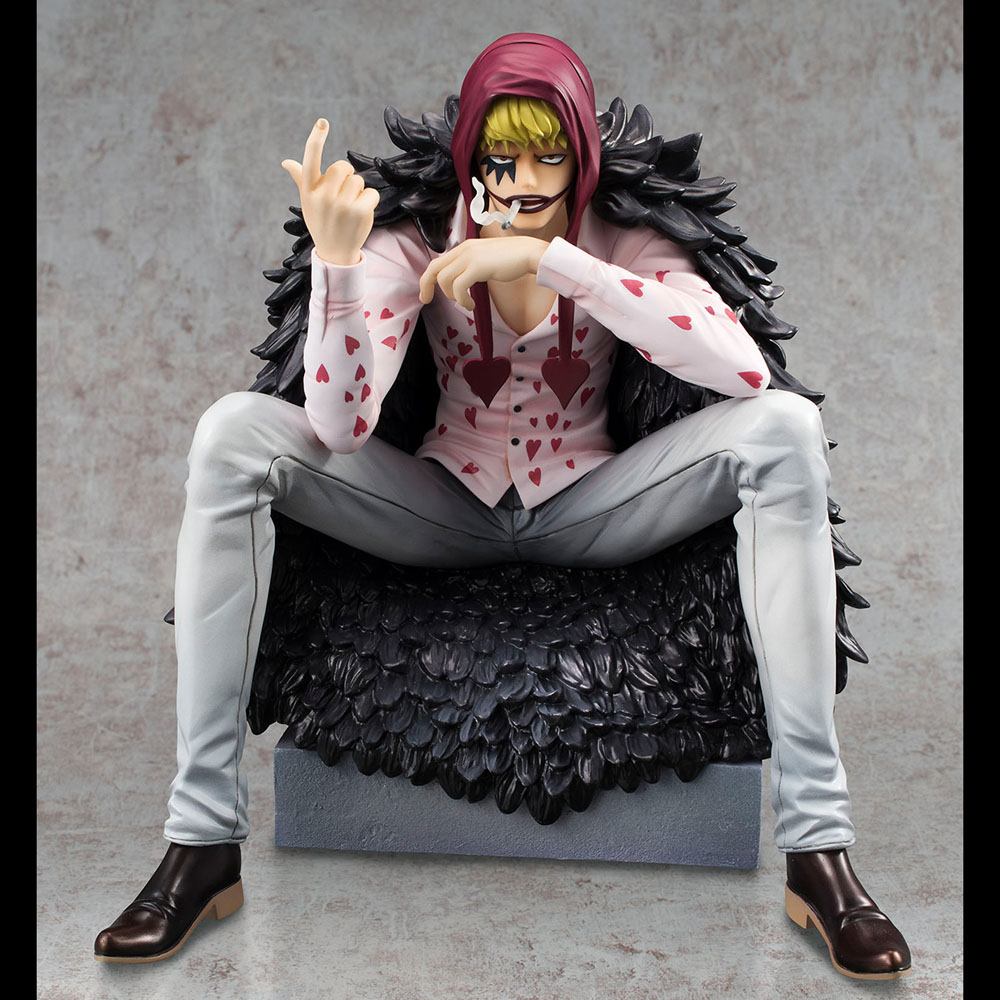 ONE PIECE - Corazon & Law - Statue Excellent Model Li. Ed. P.O.P. 17cm
