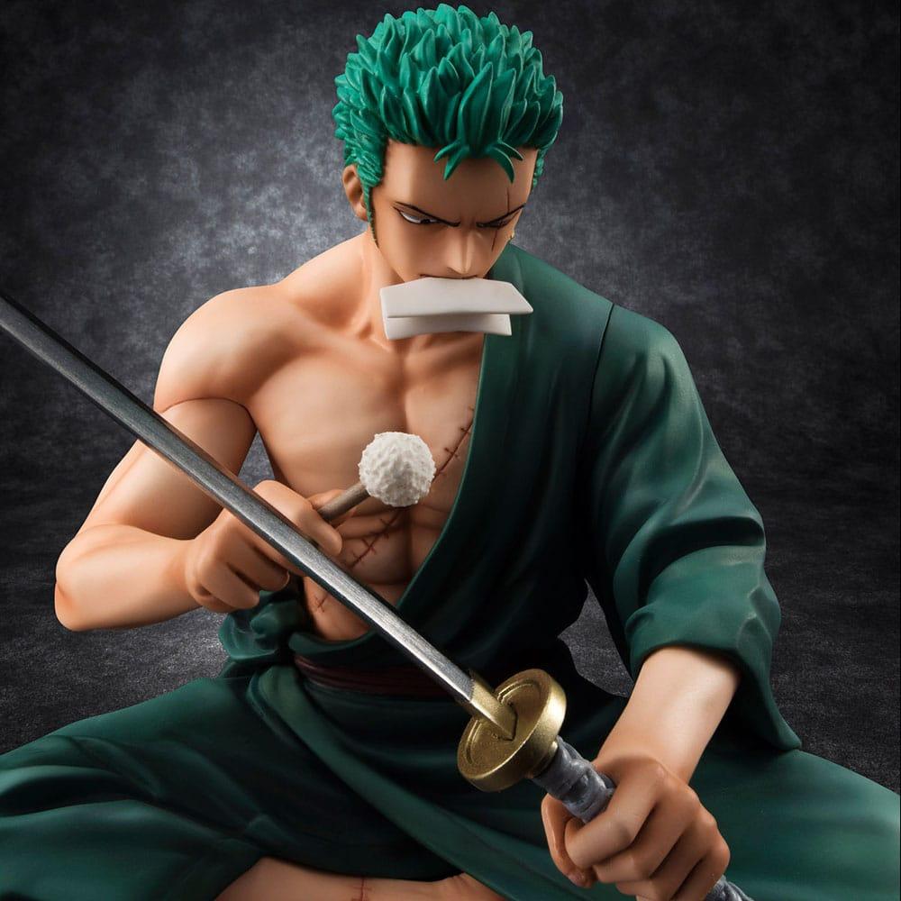 ONE PIECE - Roronoa Zoro - Statue P.O.P. S.O.C. 13cm