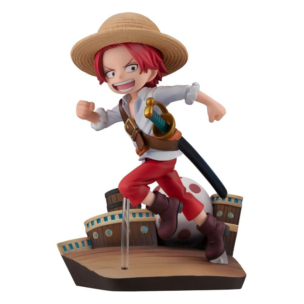 ONE PIECE - Shanks "Run Run Run" - Statue G.E.M. 13cm