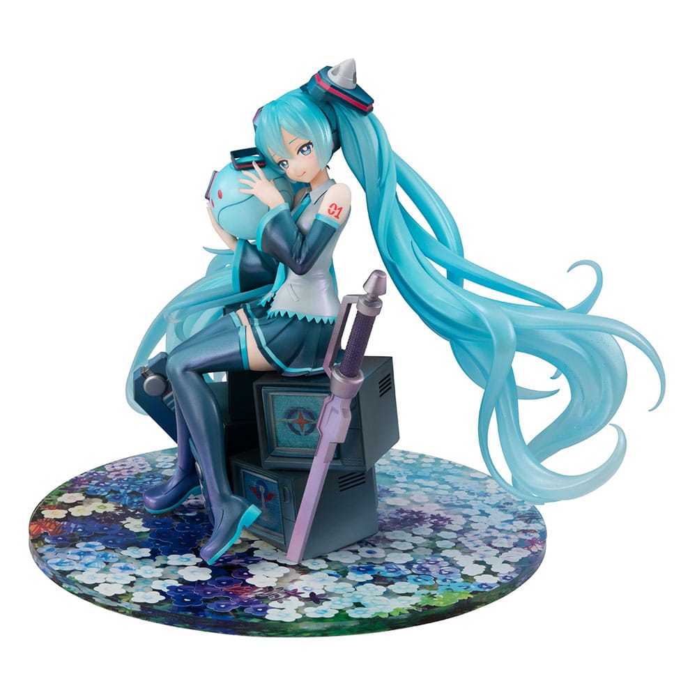 GUNDAM X HATSUNE MIKU - 45th Anniversary - Statue Lucrea 17cm