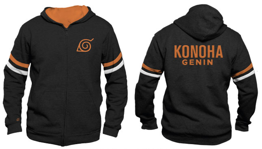 NARUTO - Konoha Genin - Hooded Sweat (L)