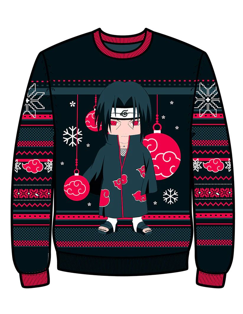 NARUTO - Itachi - Men Christmas Sweaters (XL)