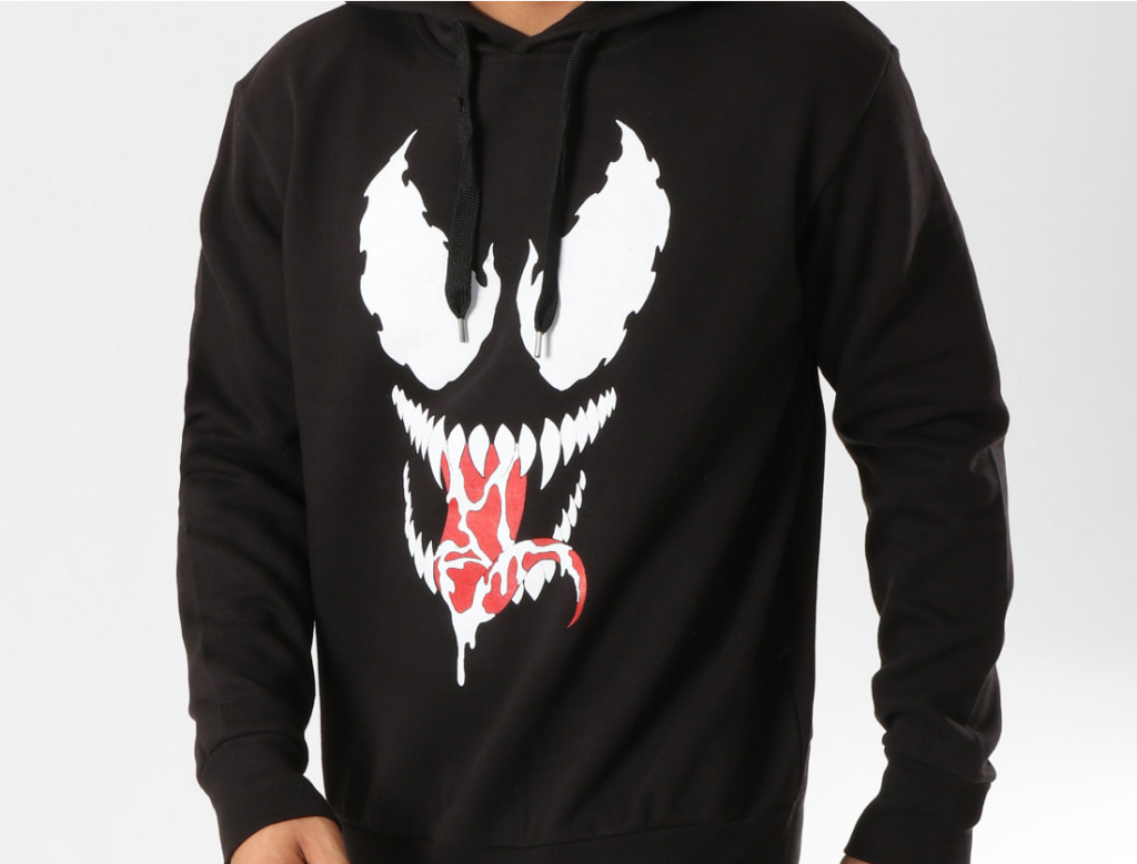 MARVEL - Dark Venom Face - Men Sweat-Shirt (XL)