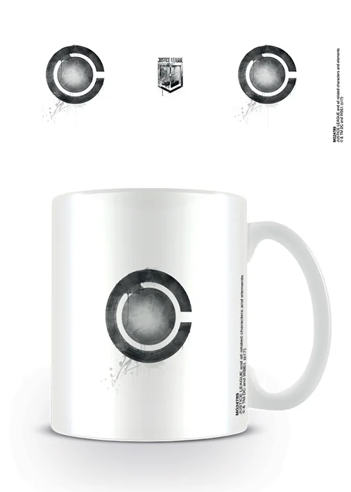 JUSTICE LEAGUE - Mug - 300 ml - Cyborg Logo Drip