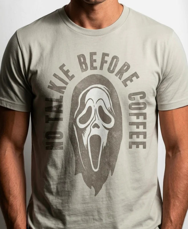 SCREAM - No talk before coffee - T-Shirt (M)